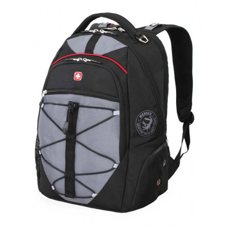 Рюкзак WENGER, 15”,чёрный/серый 6772204408