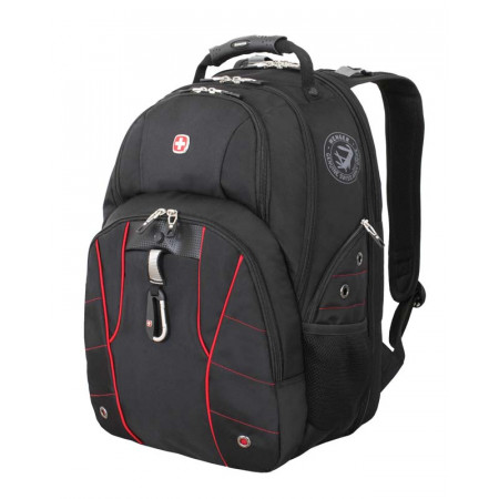 Рюкзак WENGER, 15”,чёрный/красный 6939201408