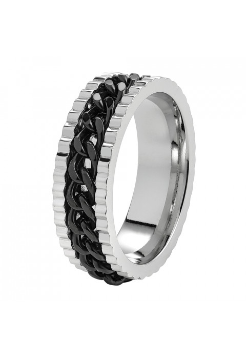 Кольцо Link Chain Ring с цепочным орнаментом (22,3 мм) ZIPPO 2007191
