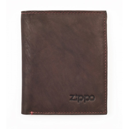 Вертикальное кожаное портмоне ZIPPO 2005122