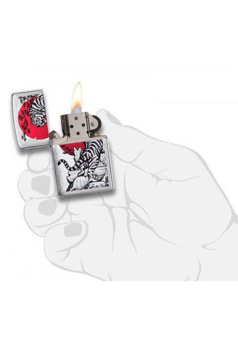Зажигалка Asian Tiger Design ZIPPO