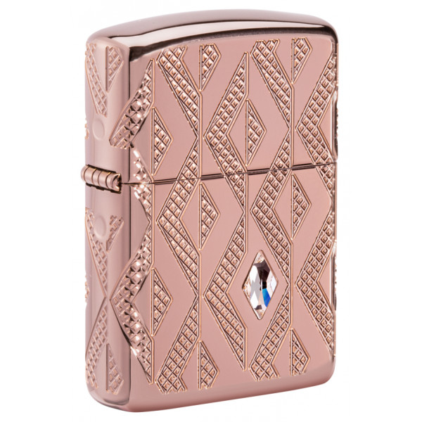 Зажигалка Armor® Geometric Diamond Pattern Design ZIPPO