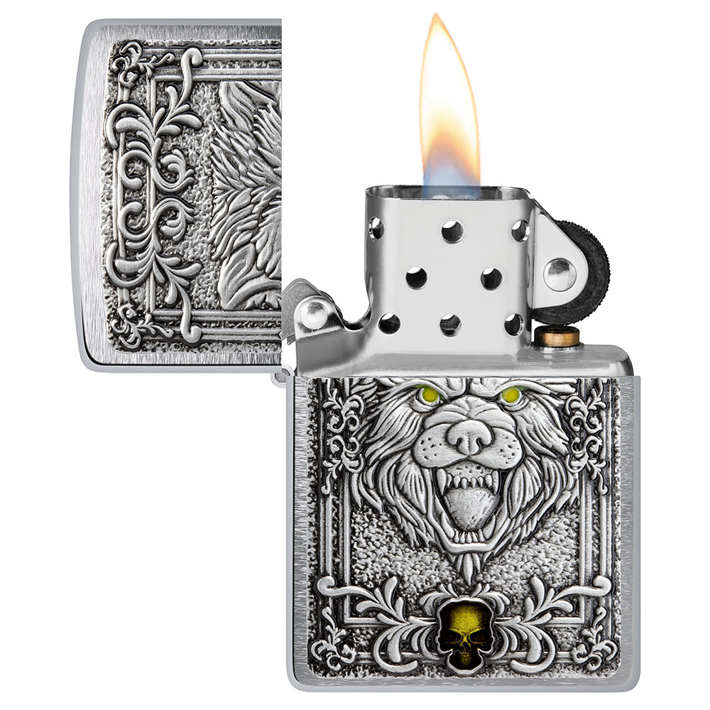 Зажигалка Wolf Emblem ZIPPO