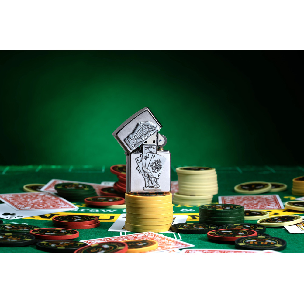 Зажигалка Dead Mans Hand ZIPPO 49536