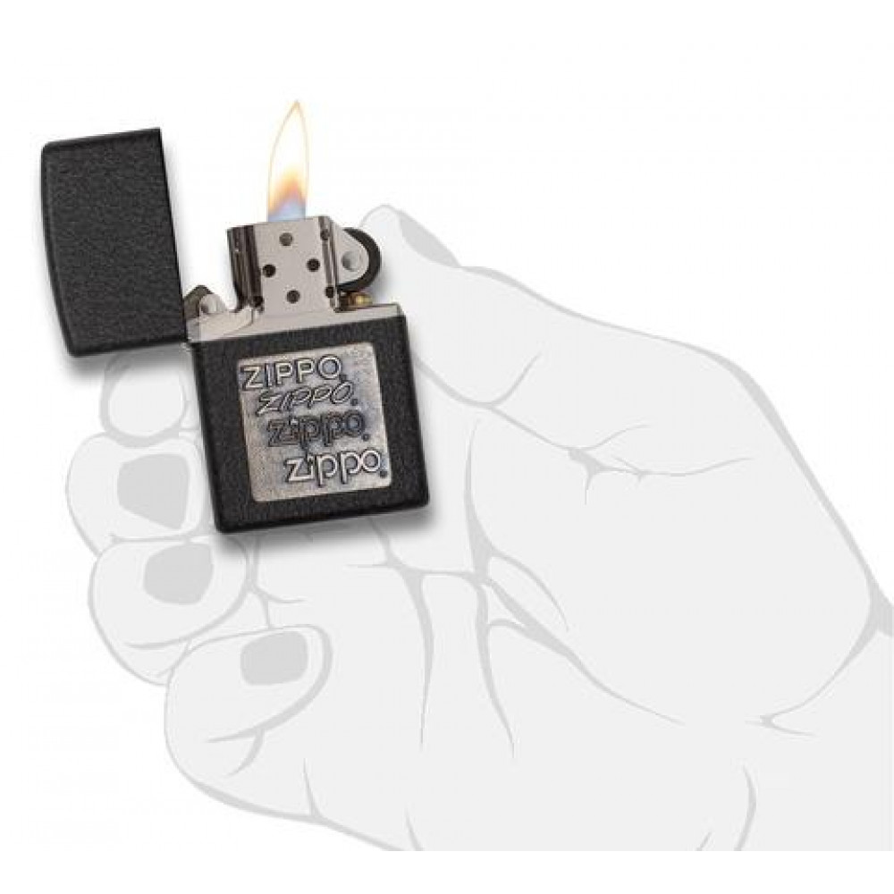 Зажигалка Black Crackle ZIPPO 362