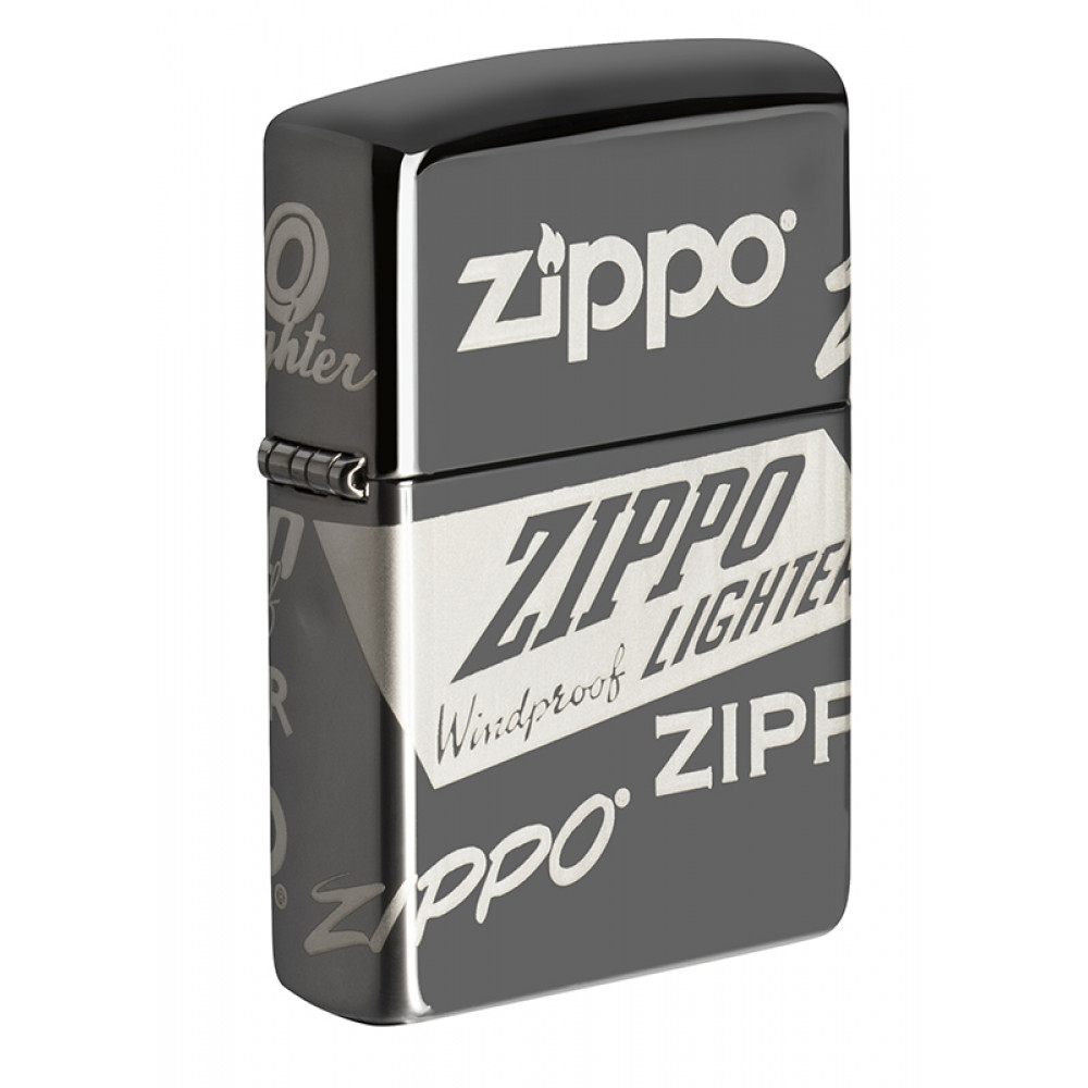 Зажигалка Black Ice® Logo Design ZIPPO 49051
