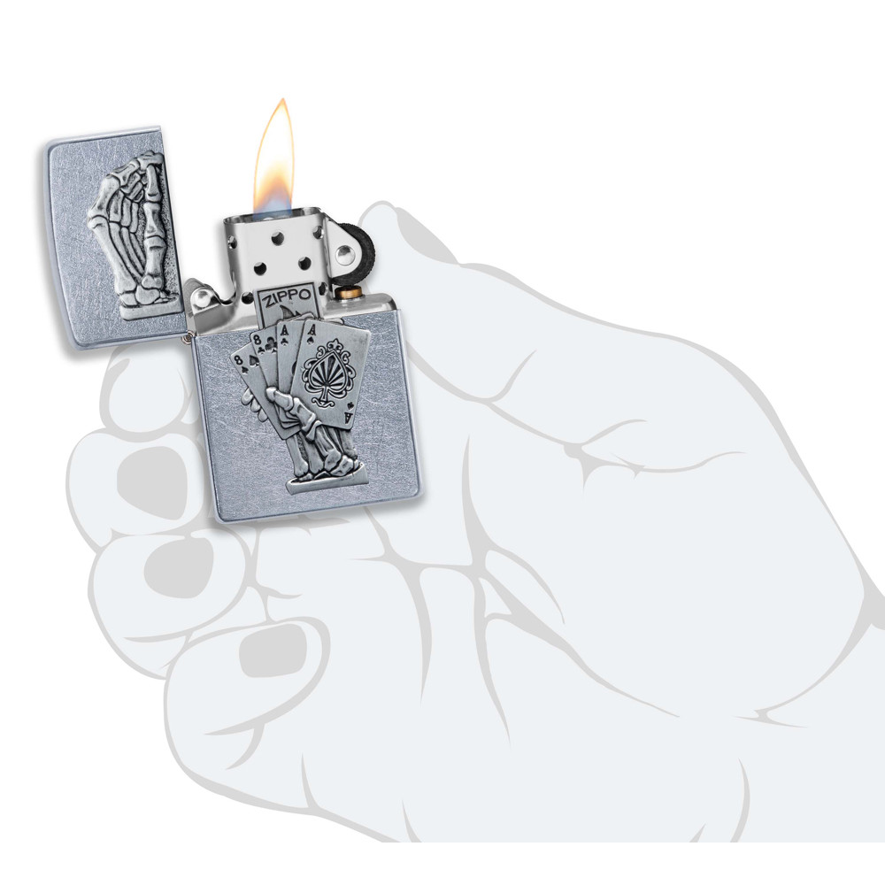 Зажигалка Dead Mans Hand ZIPPO 49536