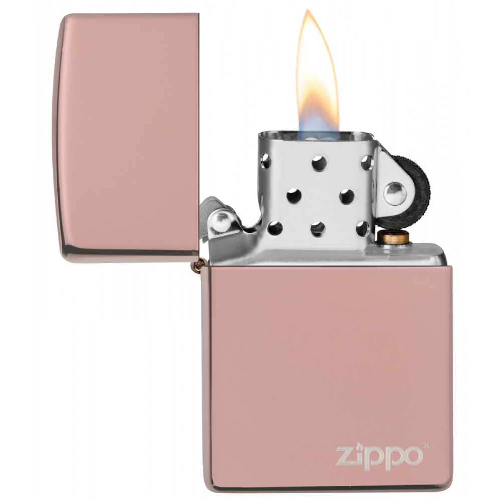 Зажигалка High Polish Rose Gold ZIPPO 49190ZL