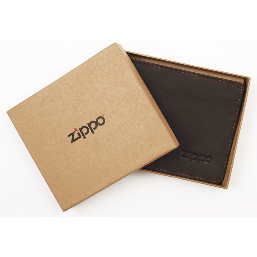 Горизонтальное кожаное портмоне ZIPPO 2005116