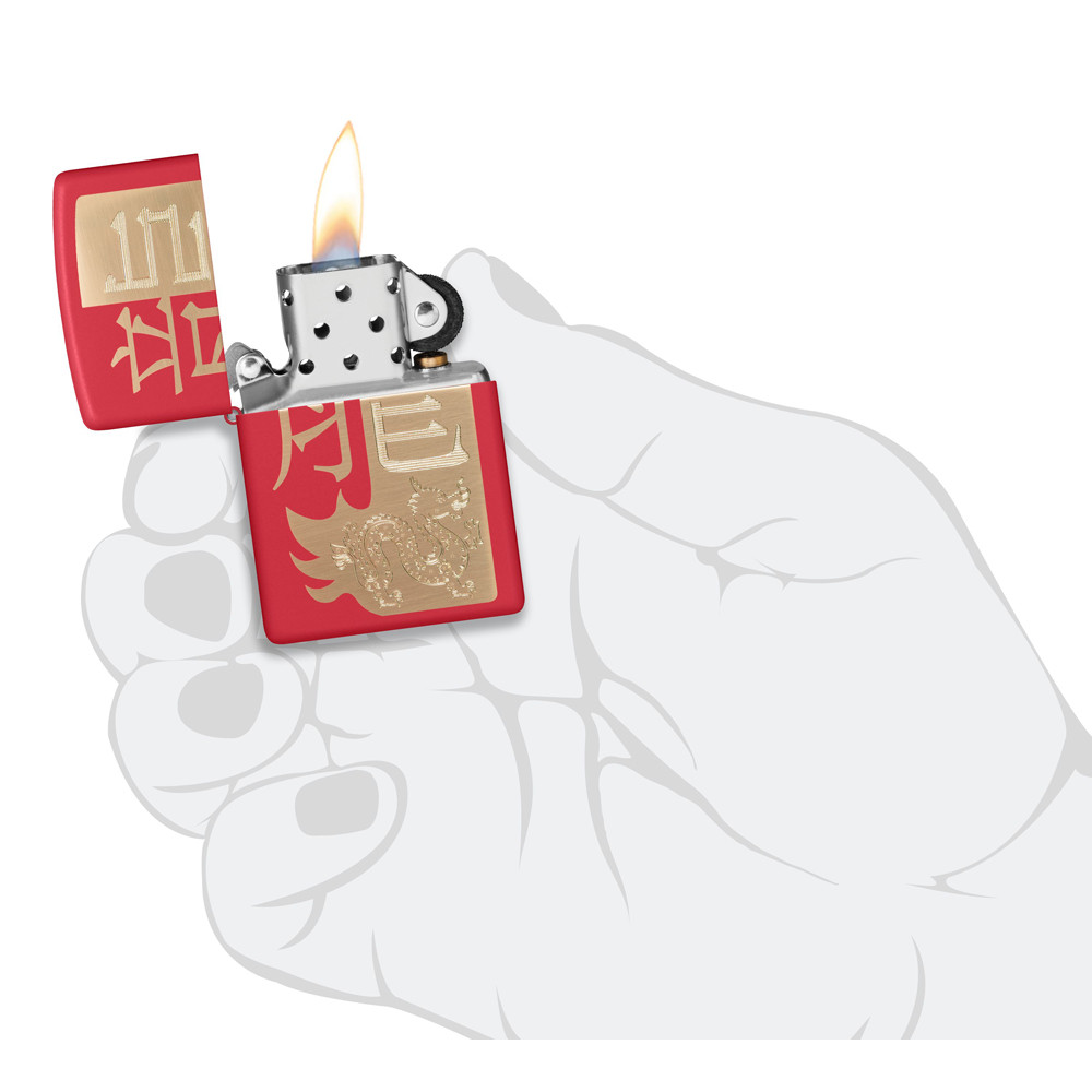Зажигалка Year of the Dragon 2024 ZIPPO