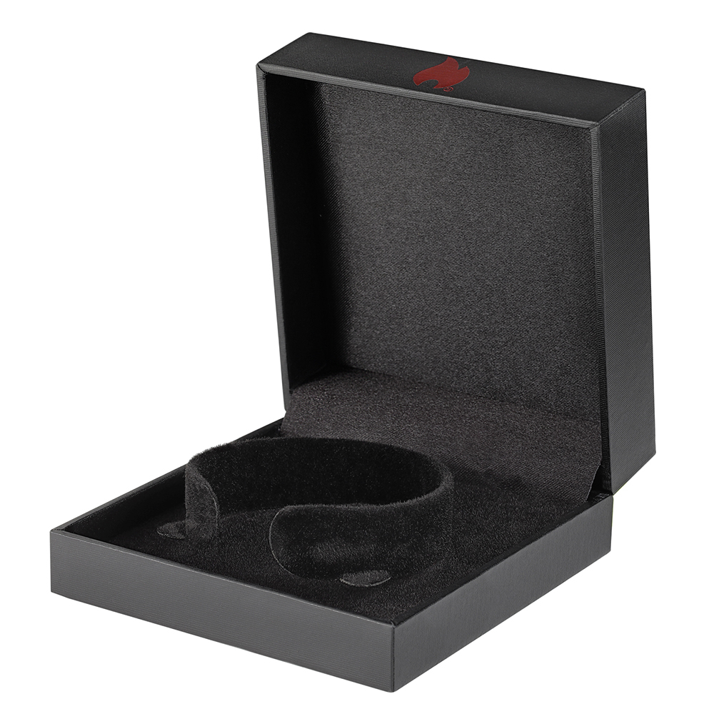 Браслет из стали и плетёной кожи ZIPPO 2006234