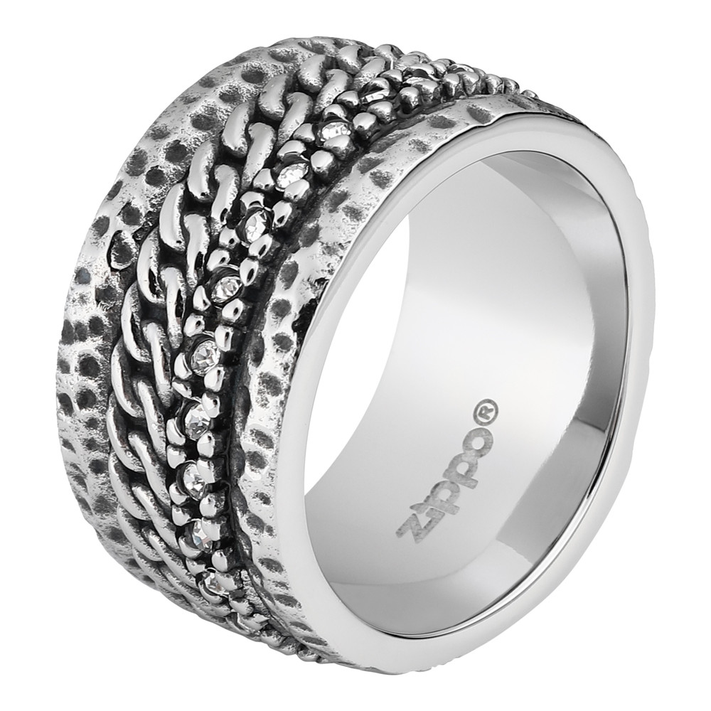 Кольцо с цепочным орнаментом (21 мм) ZIPPO 2006567