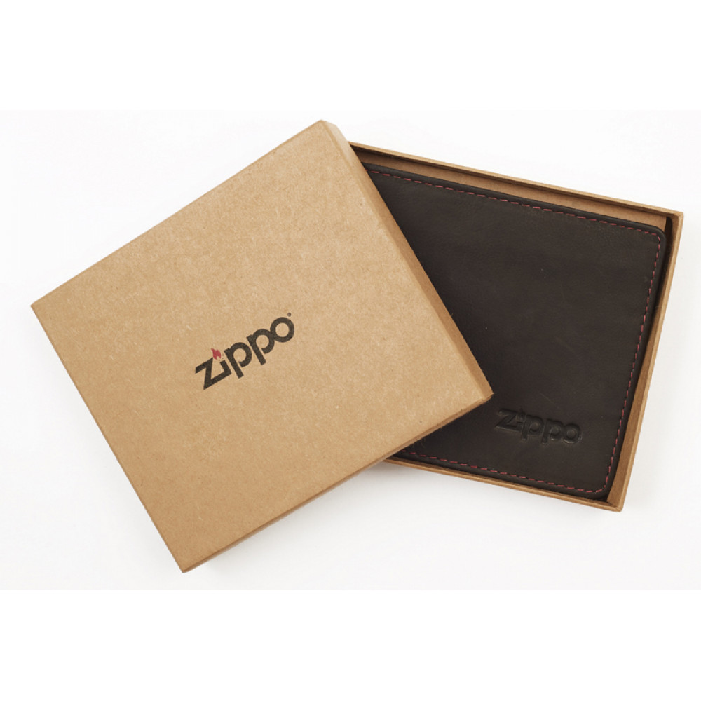 Горизонтальное кожаное портмоне ZIPPO 2005118