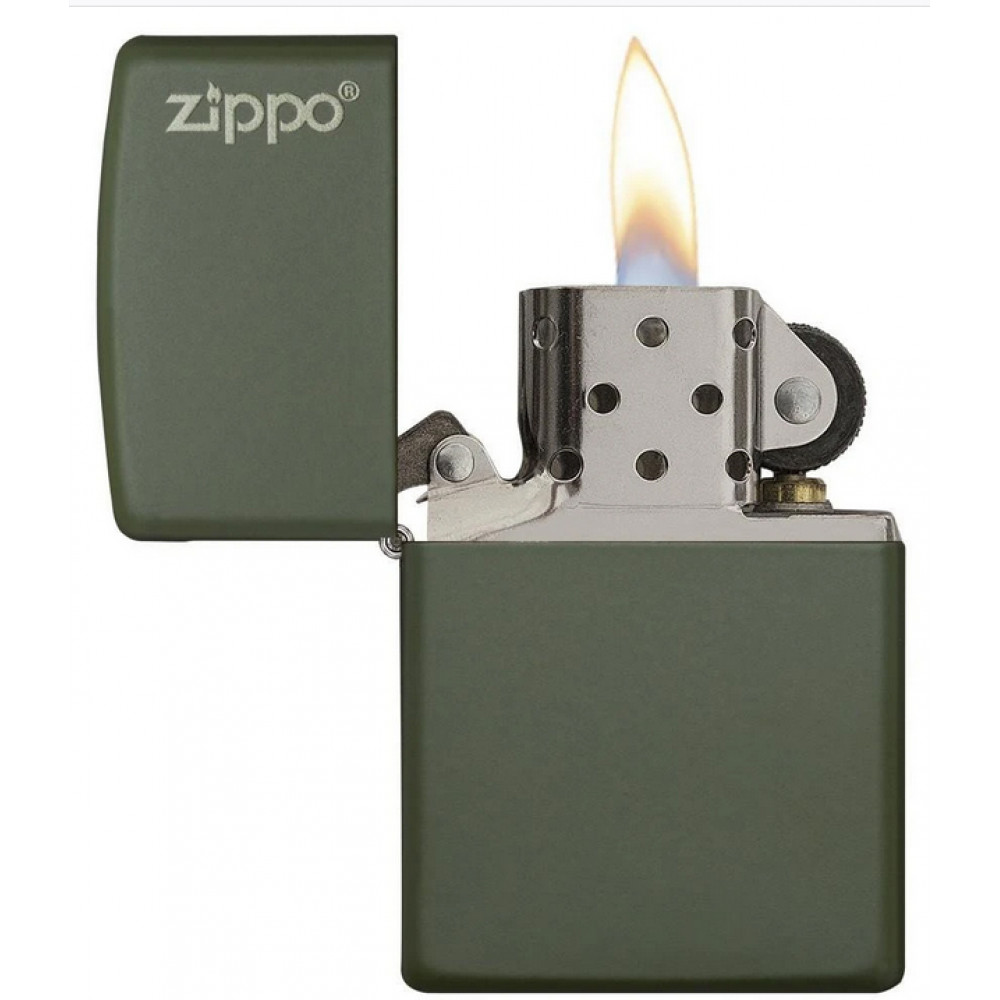 Зажигалка Green Matte ZIPPO