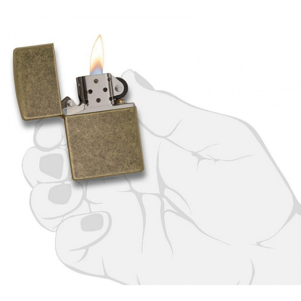 Зажигалка Antique Brass™ ZIPPO 201FB