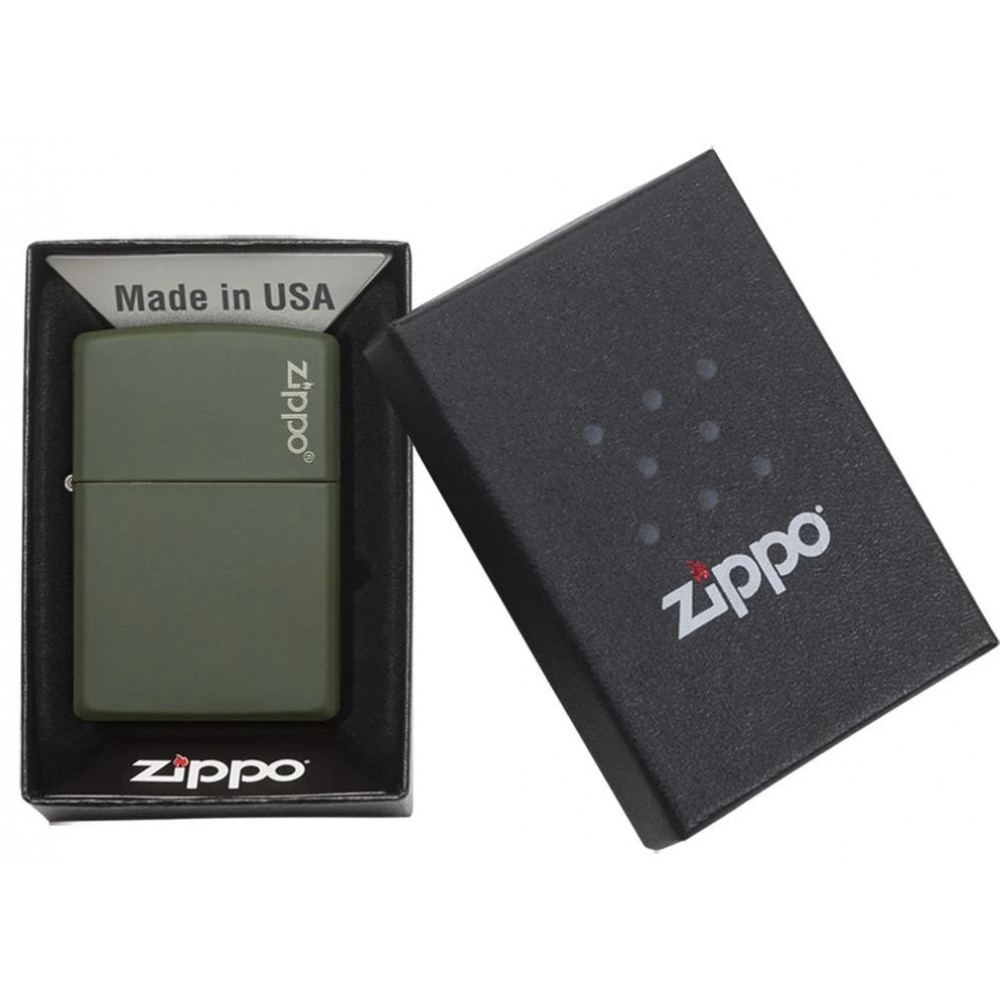 Зажигалка Green Matte ZIPPO