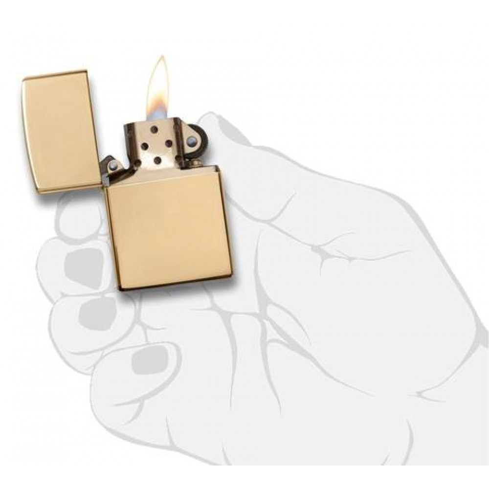Зажигалка High Polish Brass ZIPPO 254B
