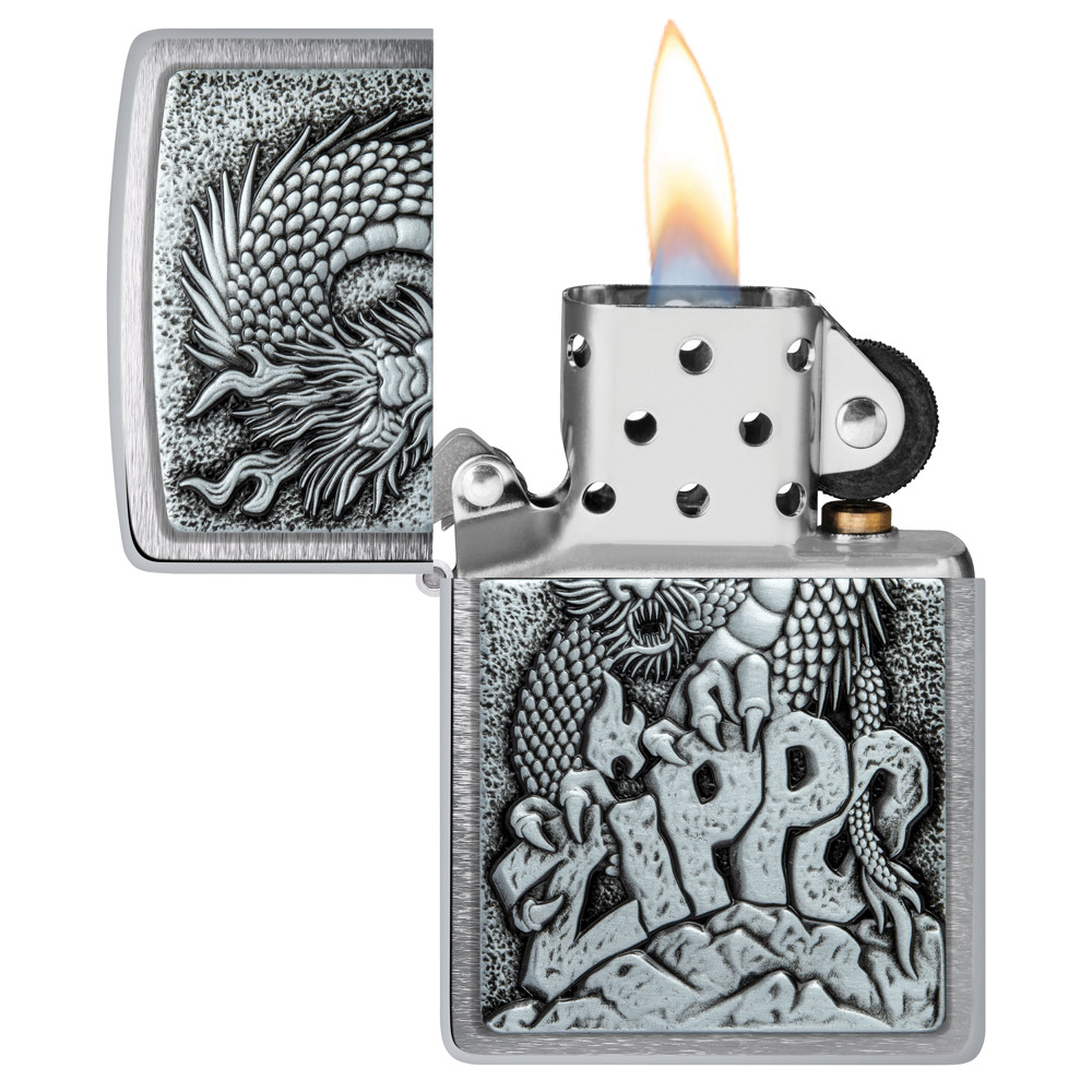 Зажигалка Classic ZIPPO 48902 "Dragon Logo"