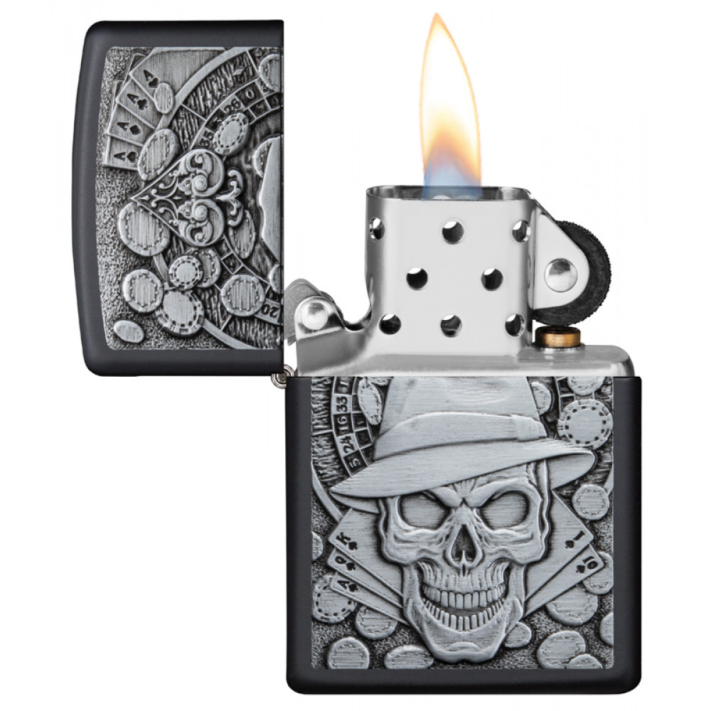 Зажигалка Black Matte ZIPPO 49183