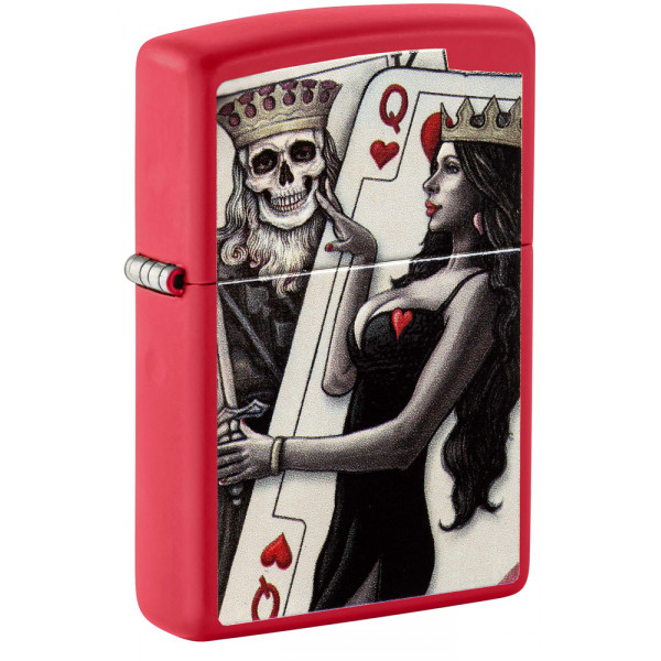 Зажигалка Skull King Queen Beauty ZIPPO