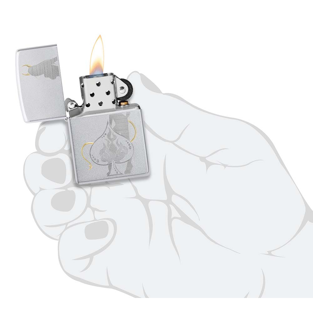 Зажигалка Devilish Ace ZIPPO 48658