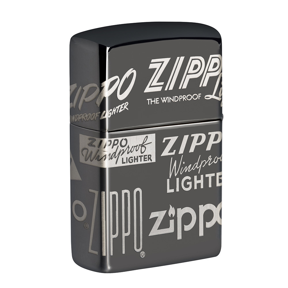 Зажигалка Black Ice® Logo Design ZIPPO 49051