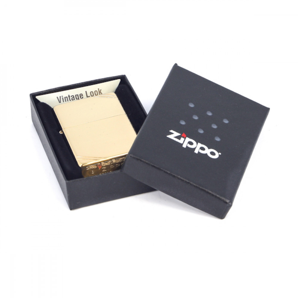 Зажигалка High Polish Brass ZIPPO