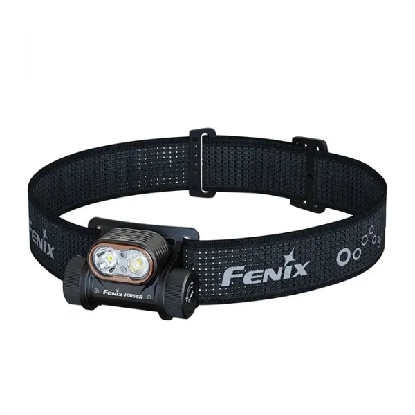 Фонарь Fenix налобный HM55R черный