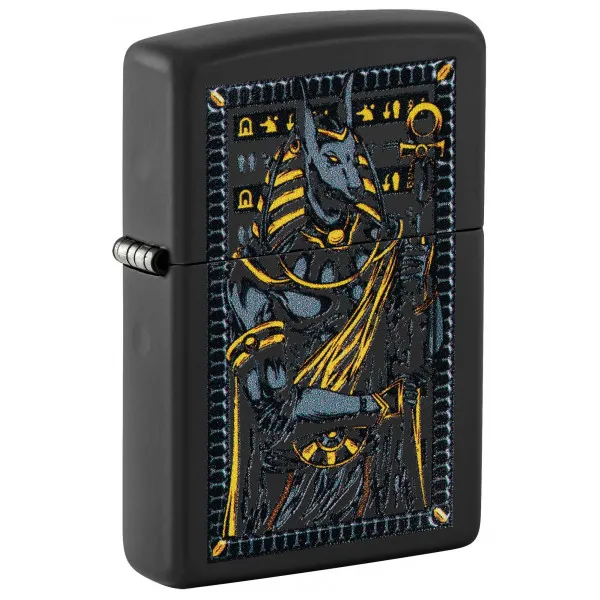 Зажигалка ZIPPO Anubis Black Matte 46245