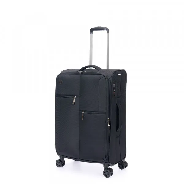 Чемодан TORBER Seyd, чёрный T2021M-Black